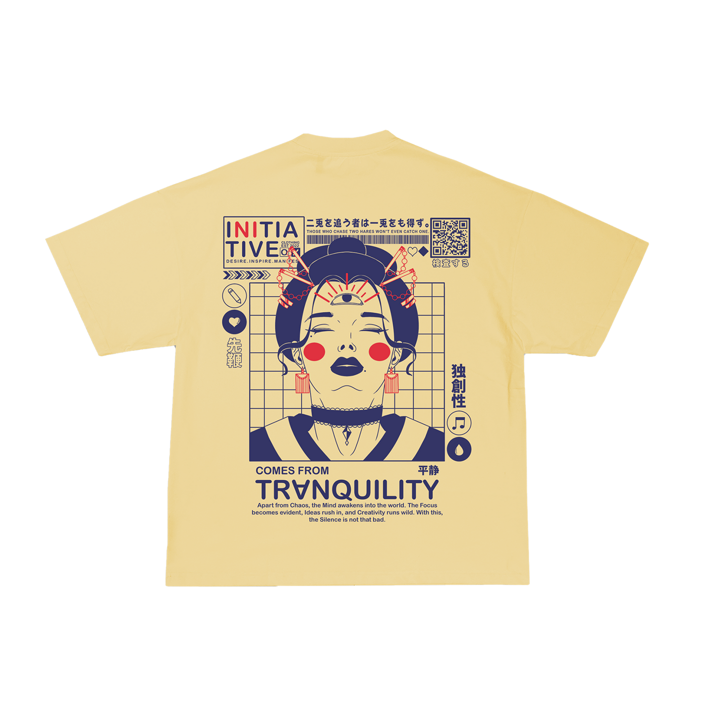 'TRANQUILITY' Basic Tee