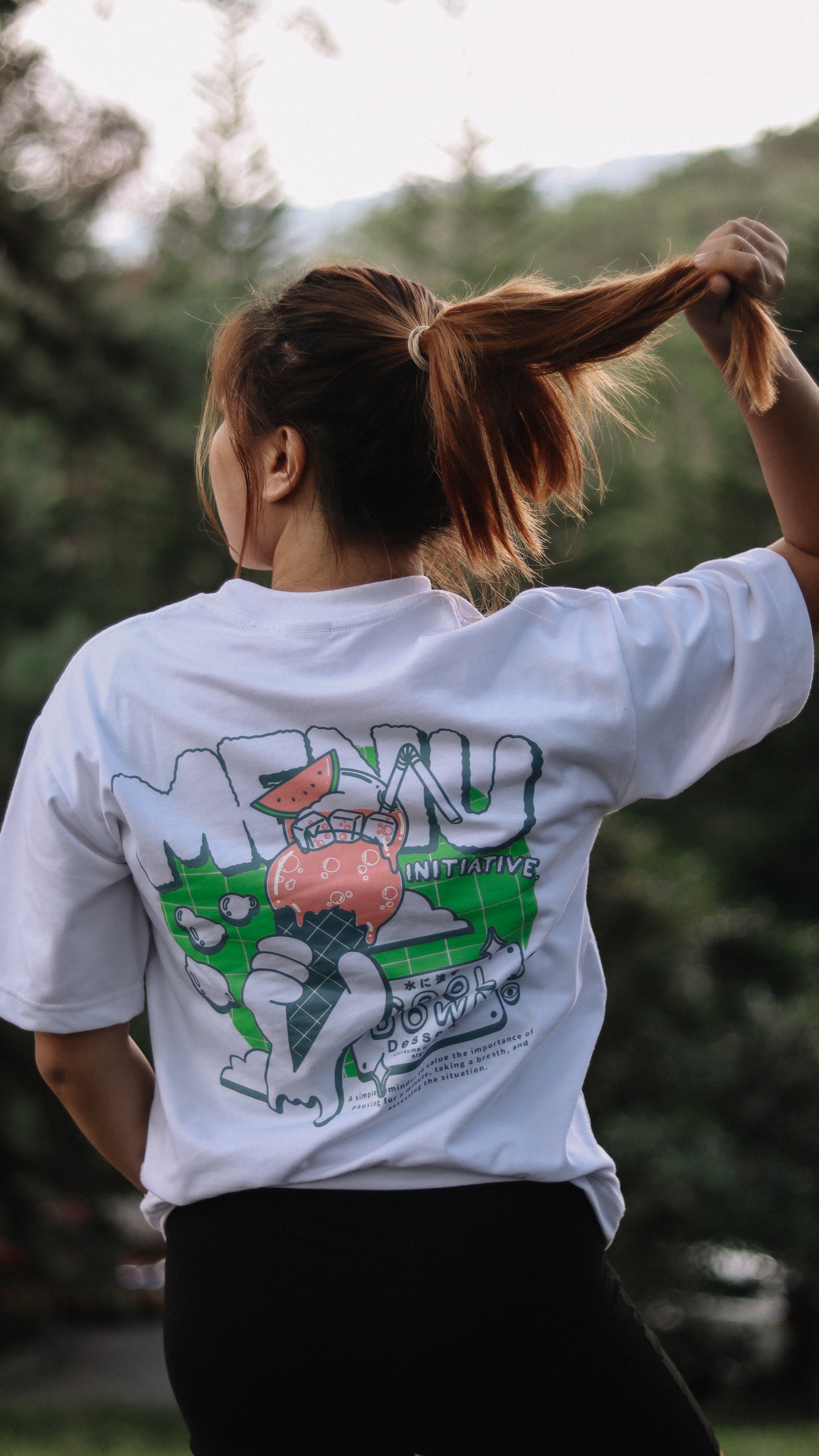 Menu Oversized Tee
