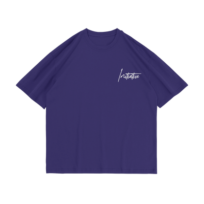 'INTV' Dark Blue Pro Club Tee