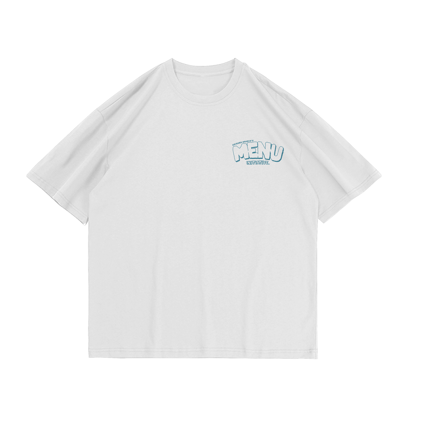 'MENU' Oversized Tee