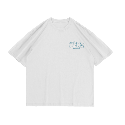 'MENU' Oversized Tee